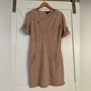 BCBGMaxAzria Tan short sleeve super soft and elegant sweater
